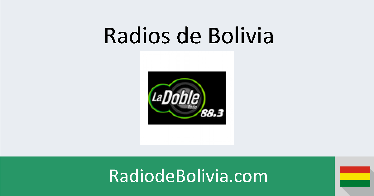 Radio Doble 8 en vivo Radios de Bolivia