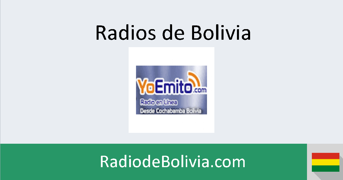 Yoemito Radio (Cochabamba) en vivo Radios de Bolivia